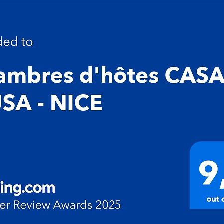 Chambres D'Hotes Casa Musa - Nice Ngoại thất bức ảnh